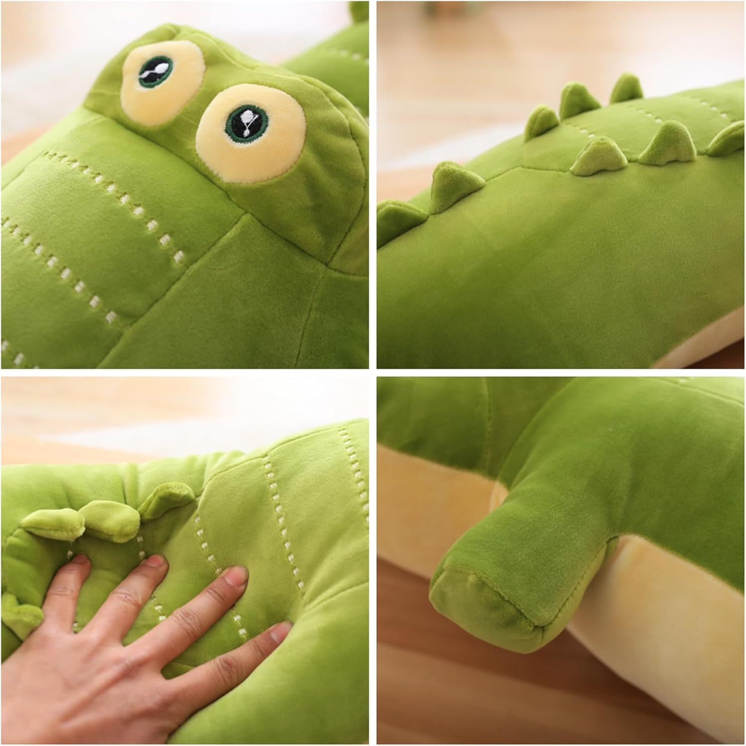 Crocodile Cousin Hugging Pillow