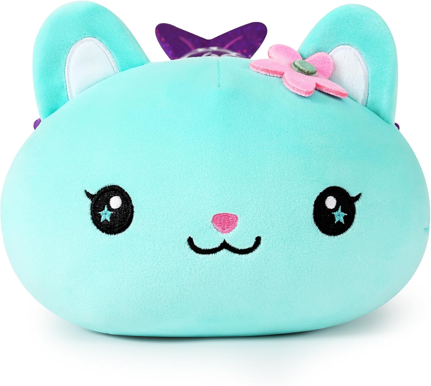 Onsoyours 12 Inch Cute Kitten Mermaid Plush Pillow