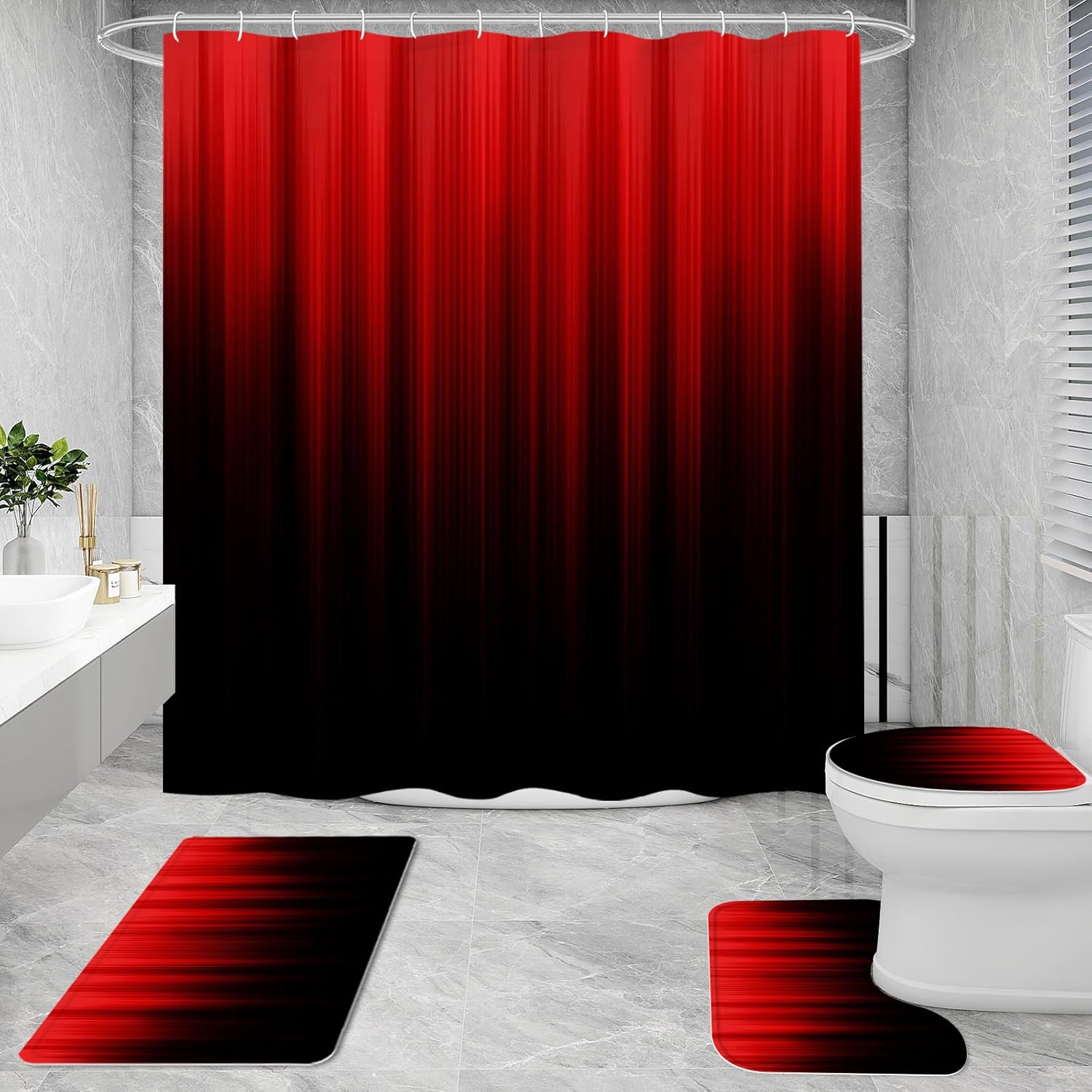 Delightful Gradient Bath Set