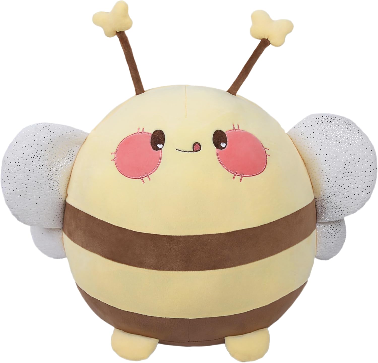 Adorable 16-inch Bee Plush Pillow Soft and Warm for Kids