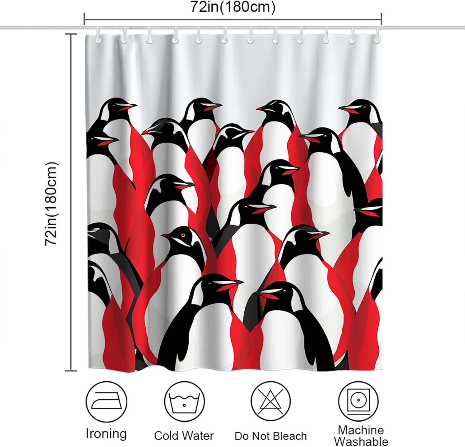 Cute Red Penguin for Kids
