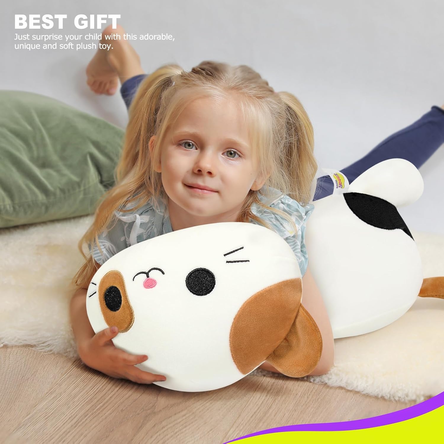 Blink Bask and Cozzy The Onsoyours Calico Cat Plush