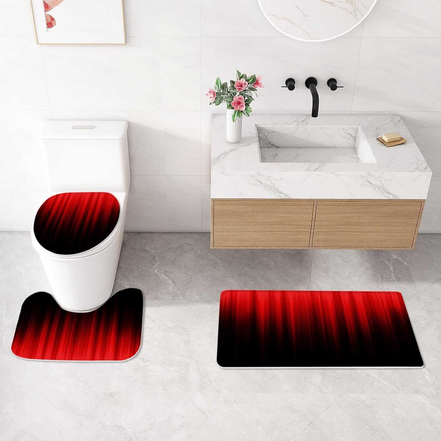 Delightful Gradient Bath Set