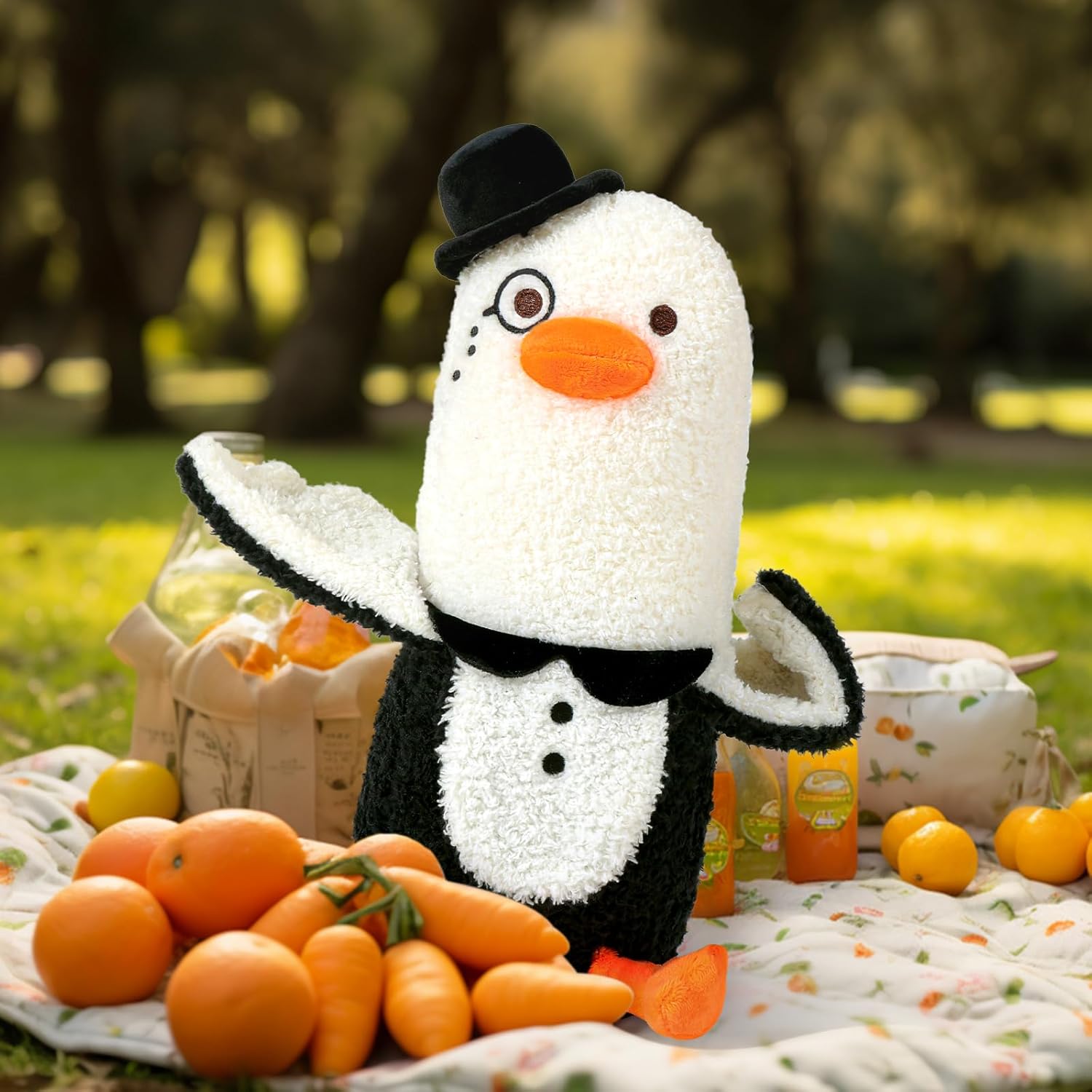 Banana Duck Plush Pillow