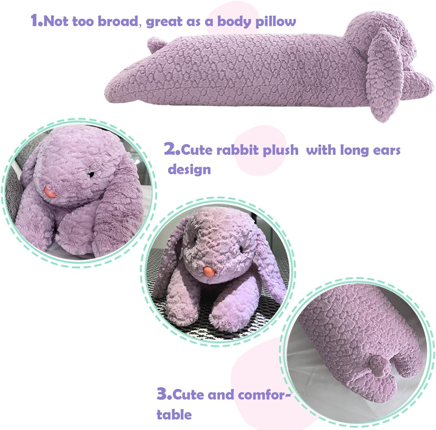 Rabbit Plush Pillow