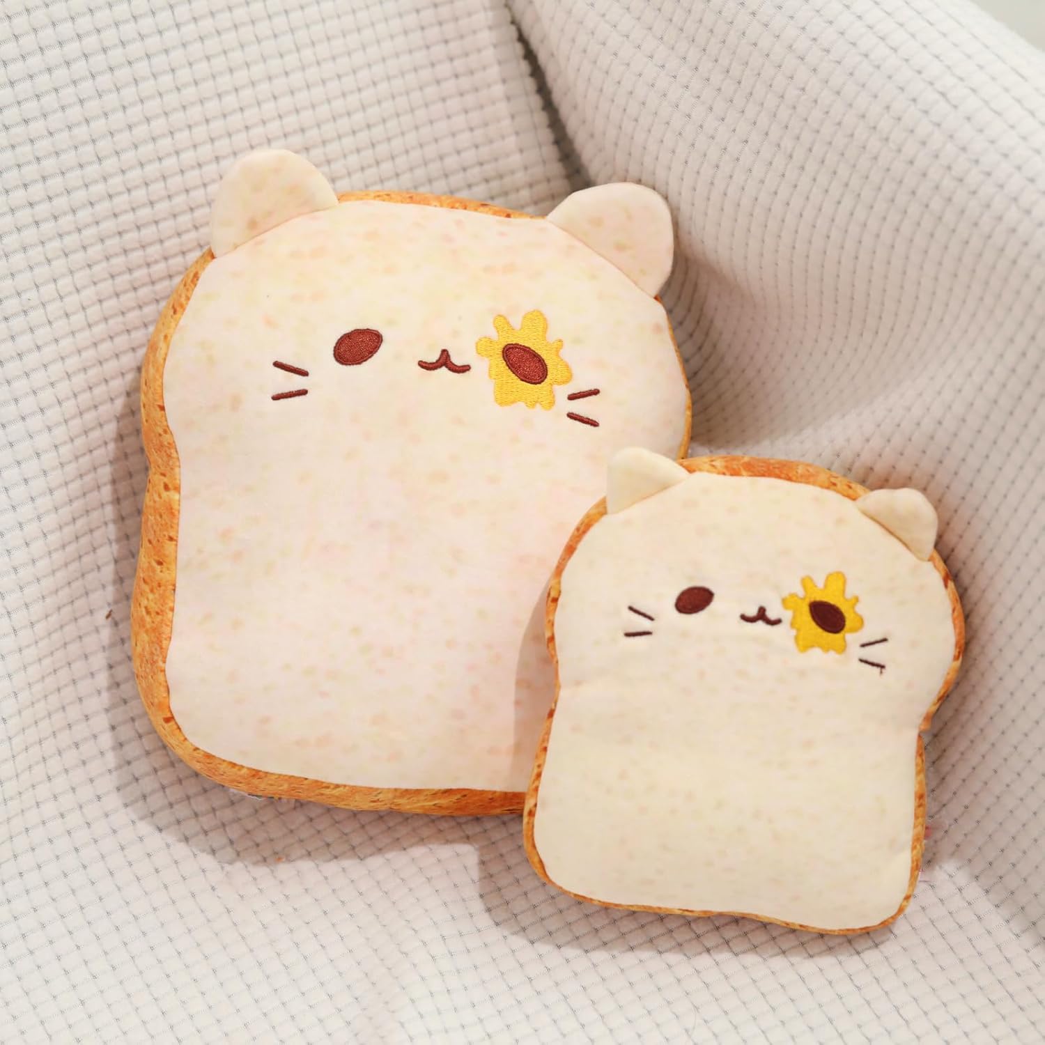 Caaaat Toast Bread Pillow