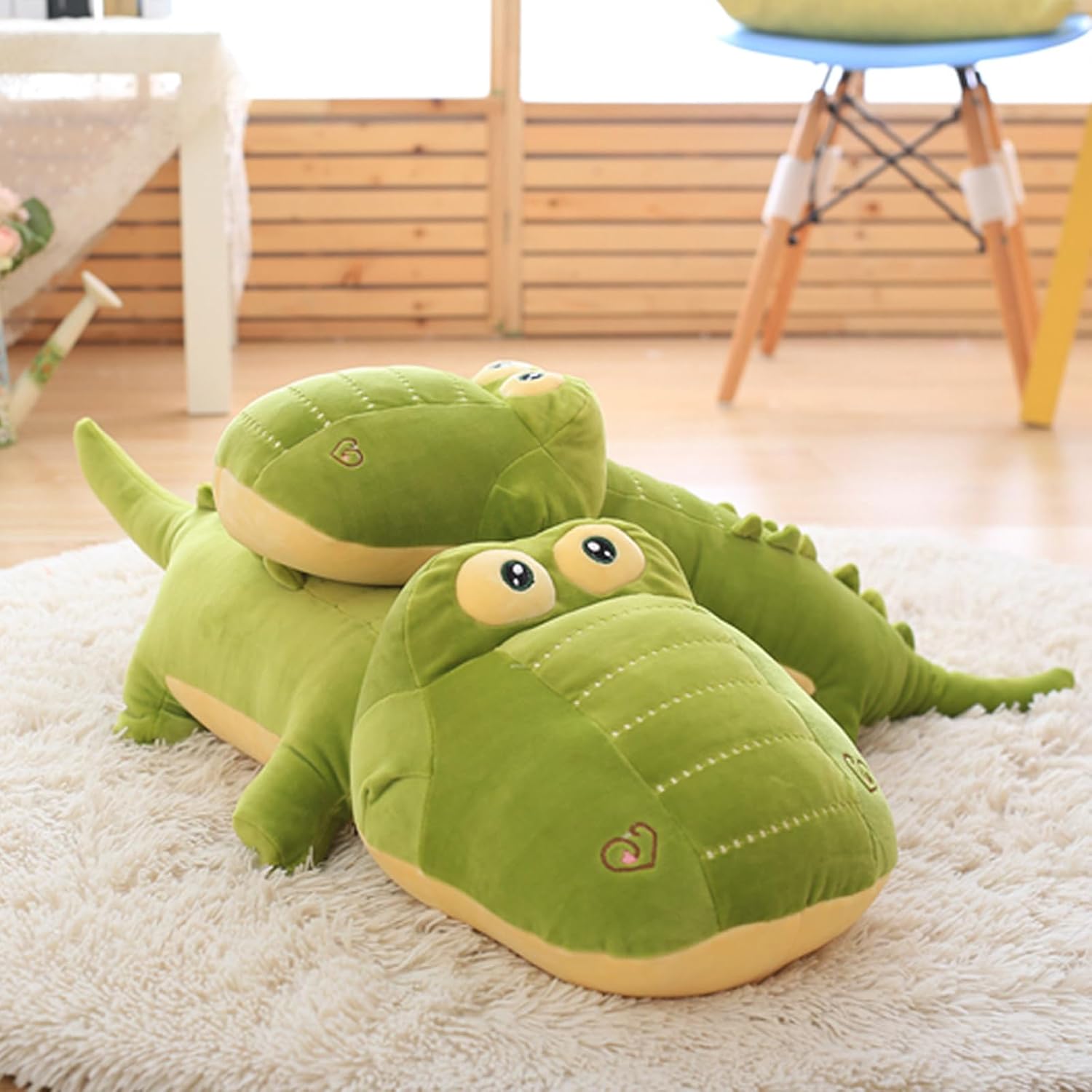 Crocodile Cousin Hugging Pillow