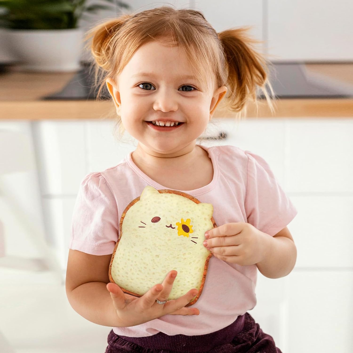 Caaaat Toast Bread Pillow