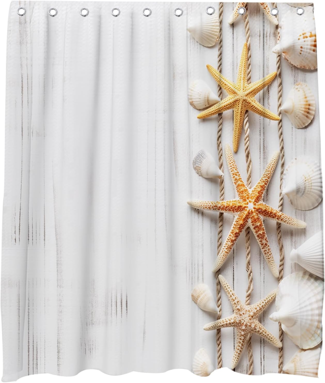 Ocean Starfish Shower Curtain
