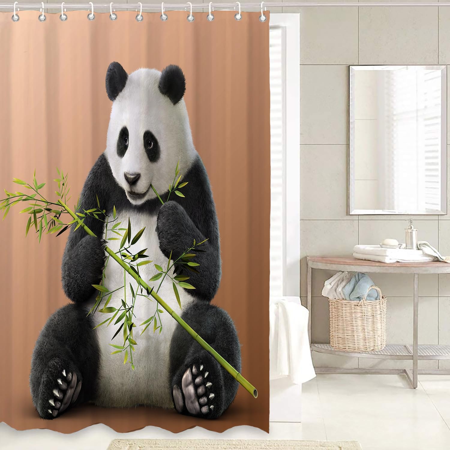 4-Piece Panda Bath Set with Innovative Design