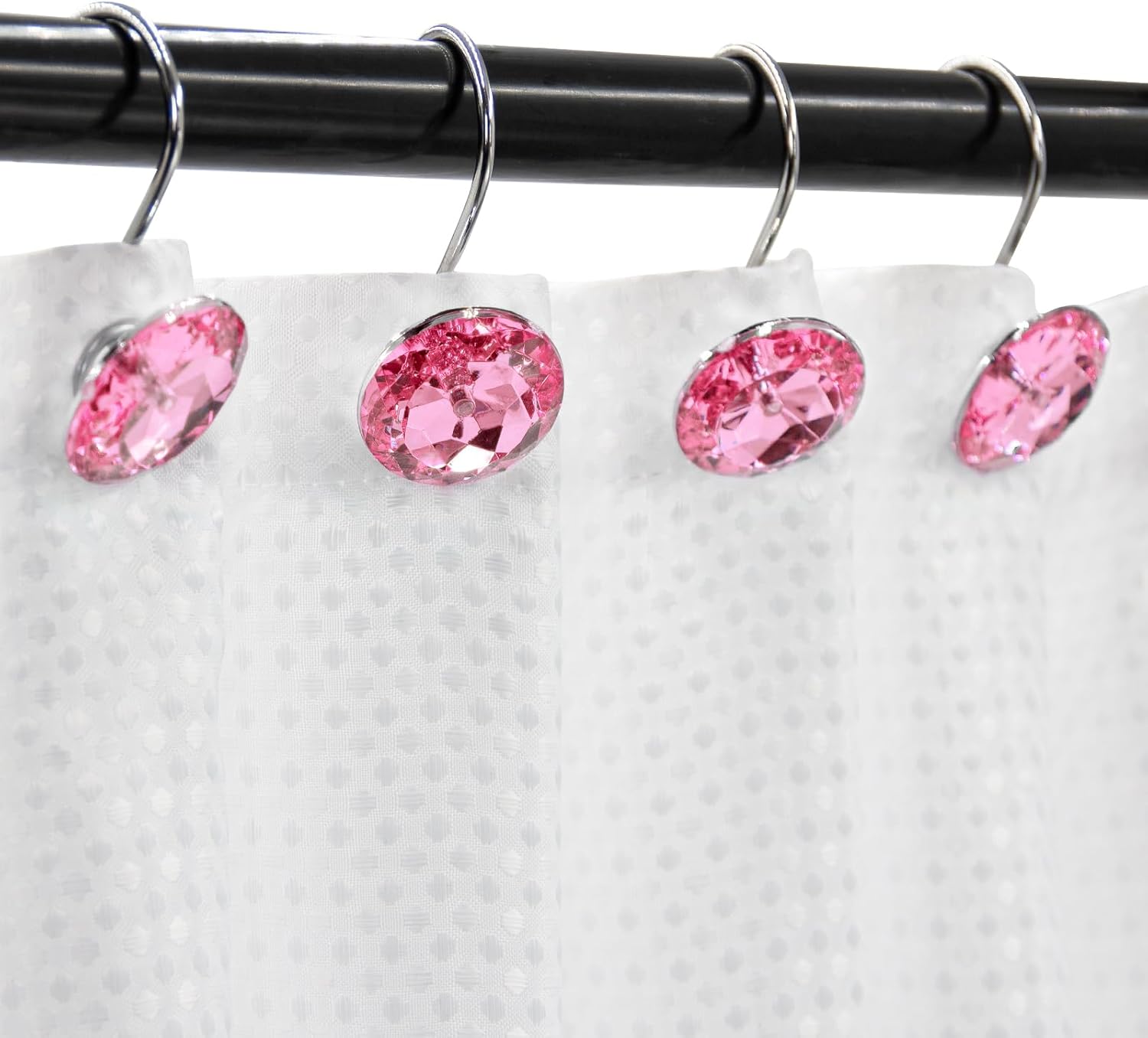 Gibelle Diamond shower curtain hooks