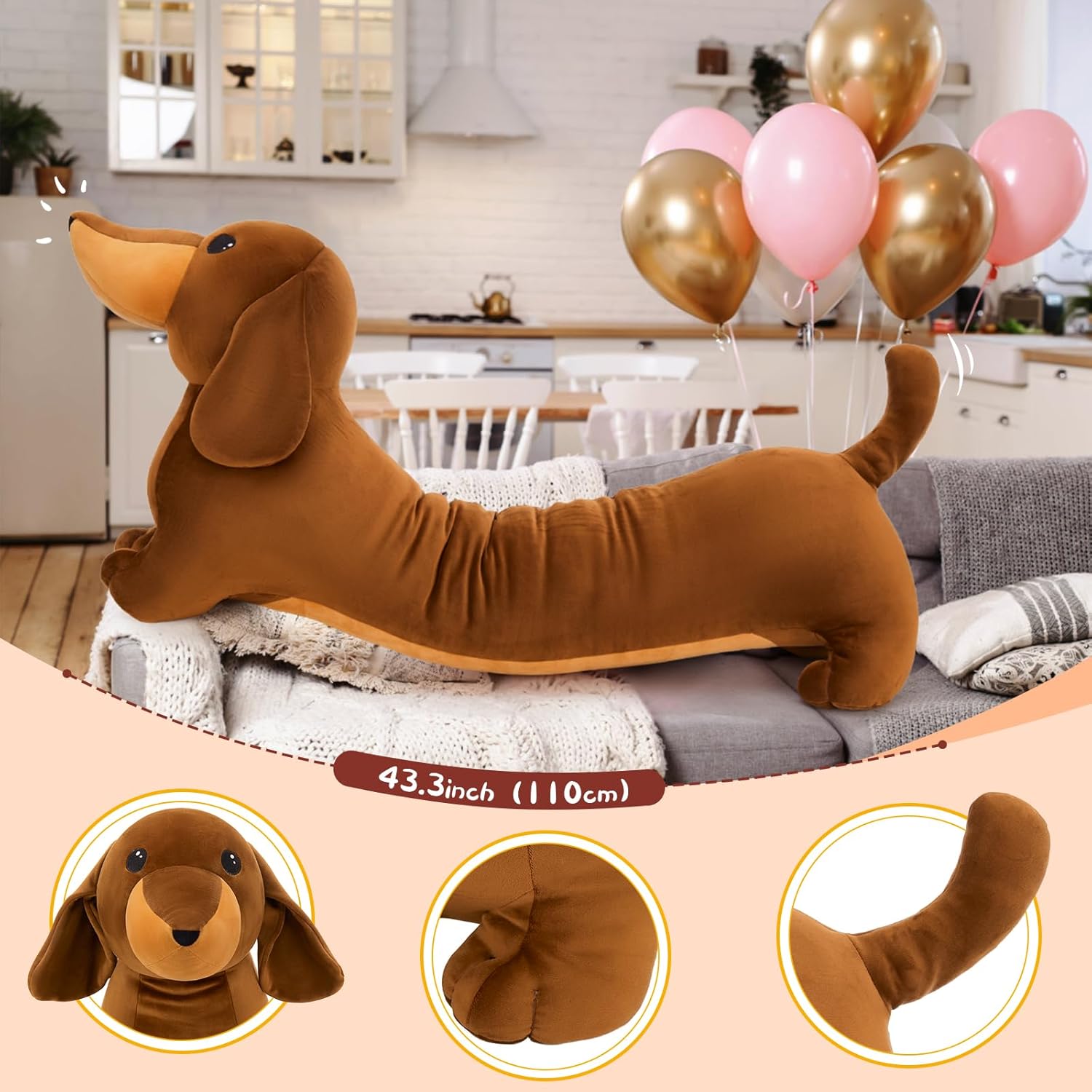 MorisMos Dachshund Plush Toy