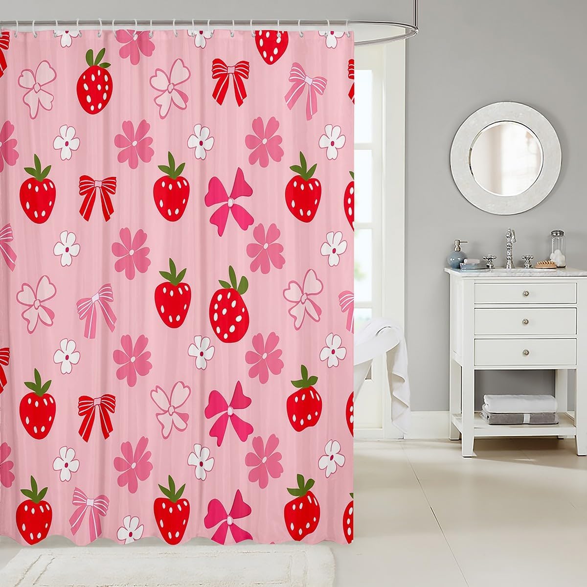Fun Kids Bath Curtain
