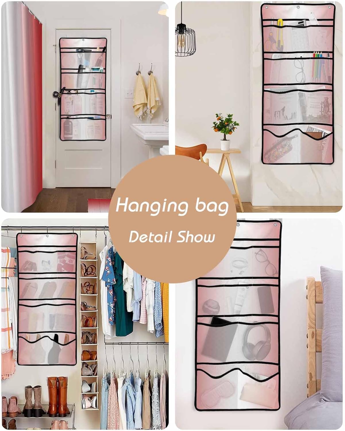 EZON-CH 36x72 waterproof shower curtain set Durable Breathable and Stylish
