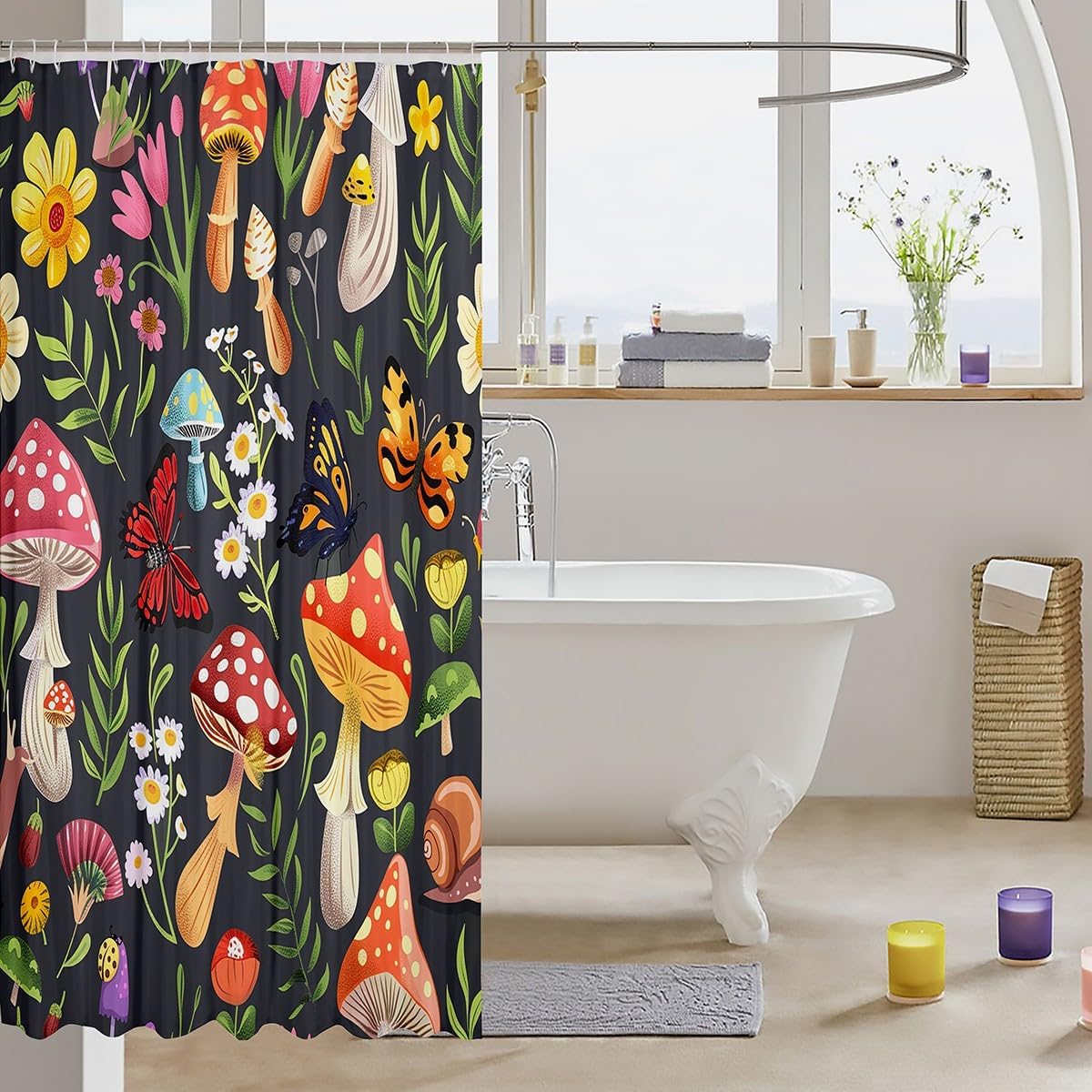 Mushroom Shower Curtain