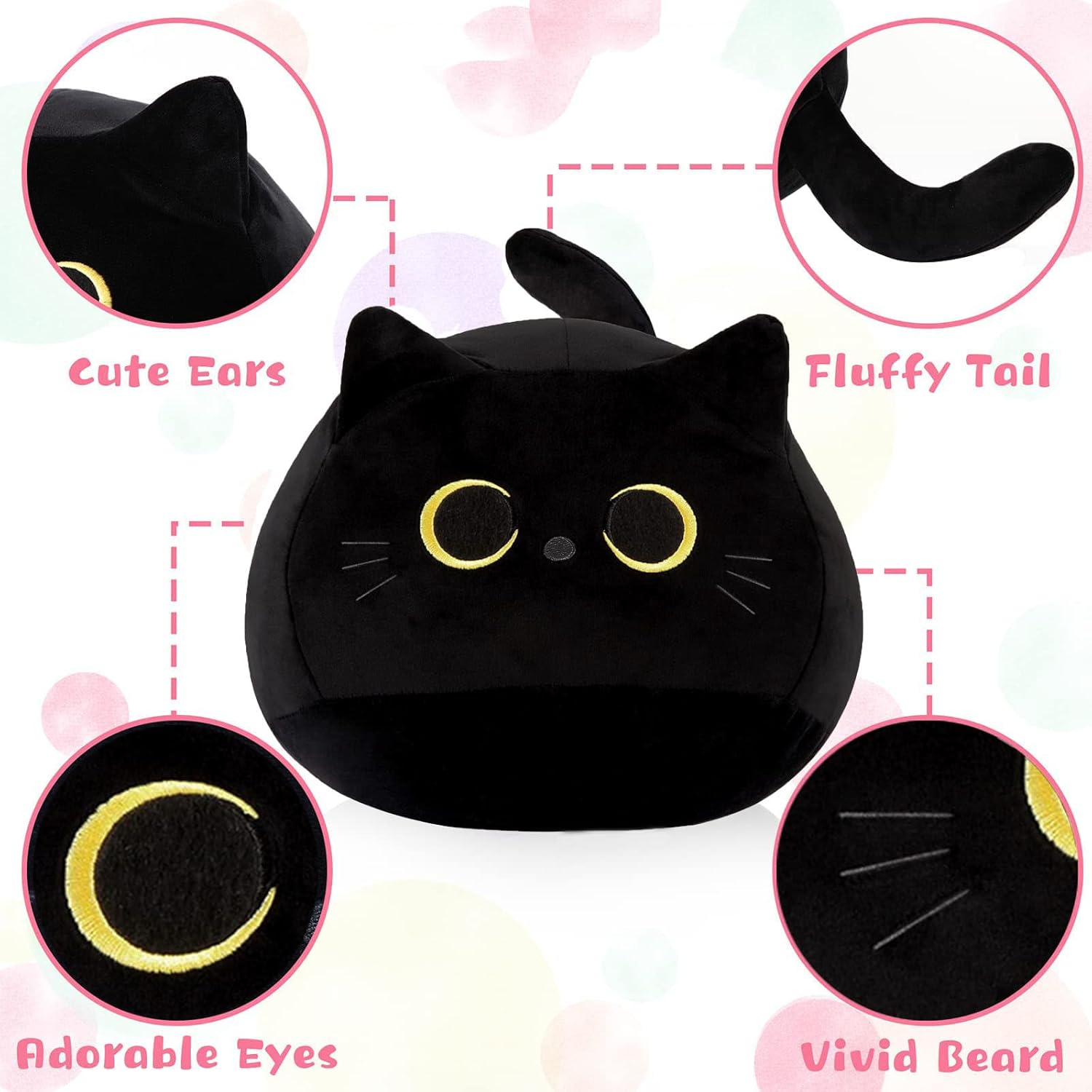 Black Cat Plush Toy