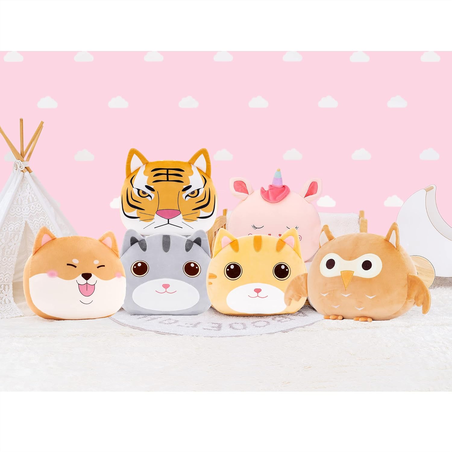 Adorable Plush Pillow for Kids