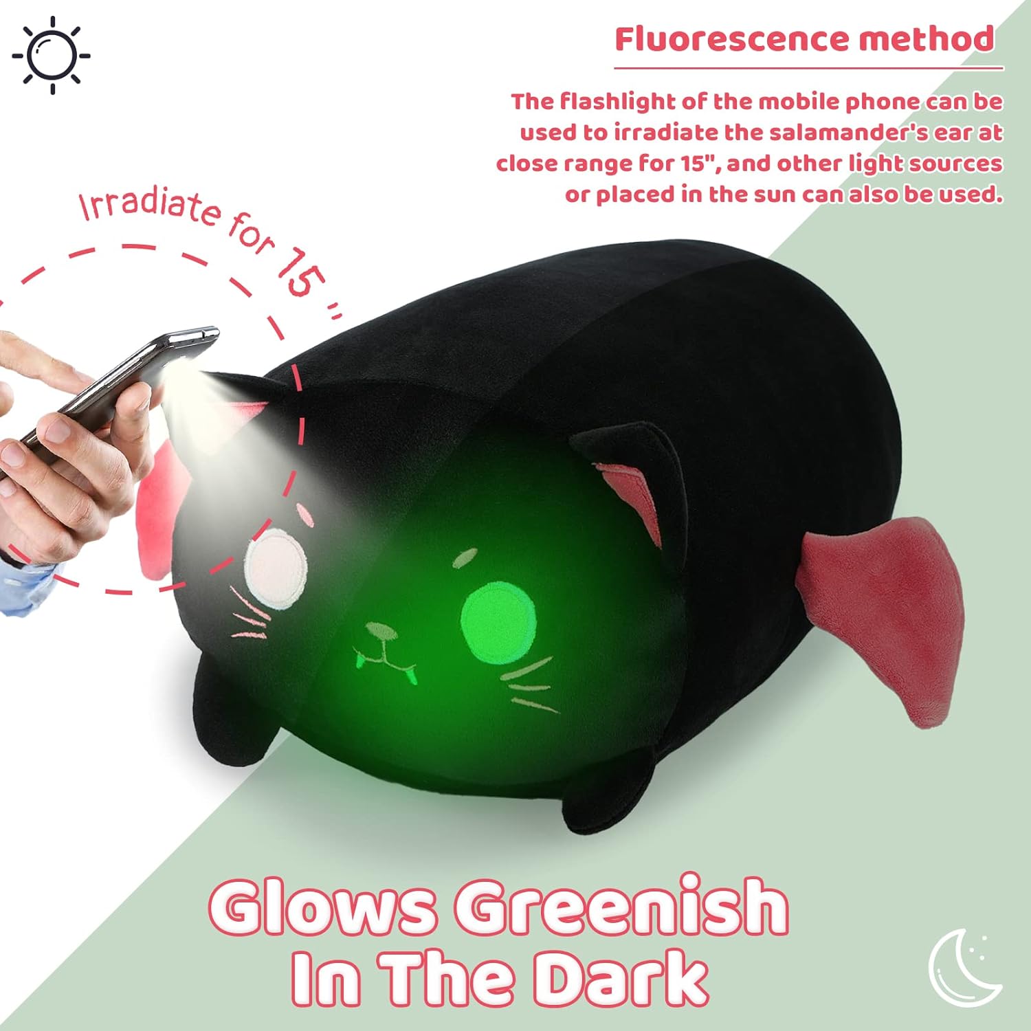 AIXINI Cute Cat Plush Pillow