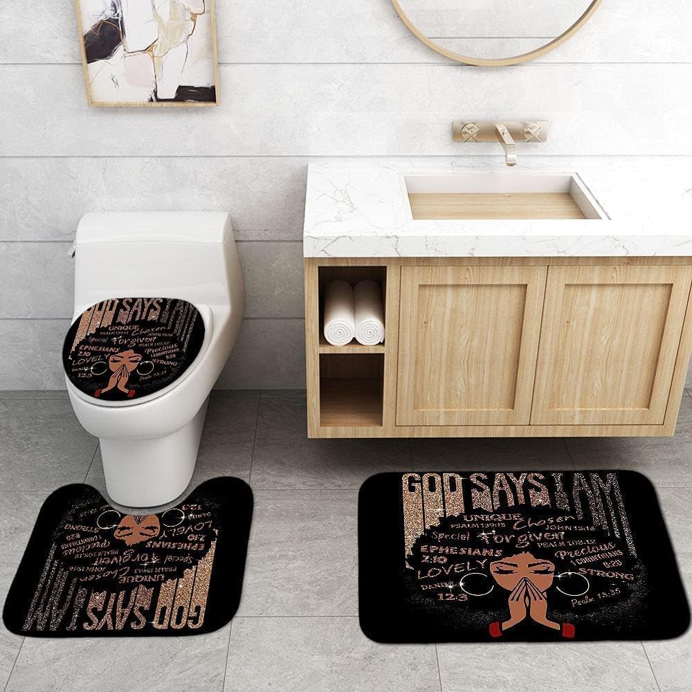 Black Trackback bathroom set