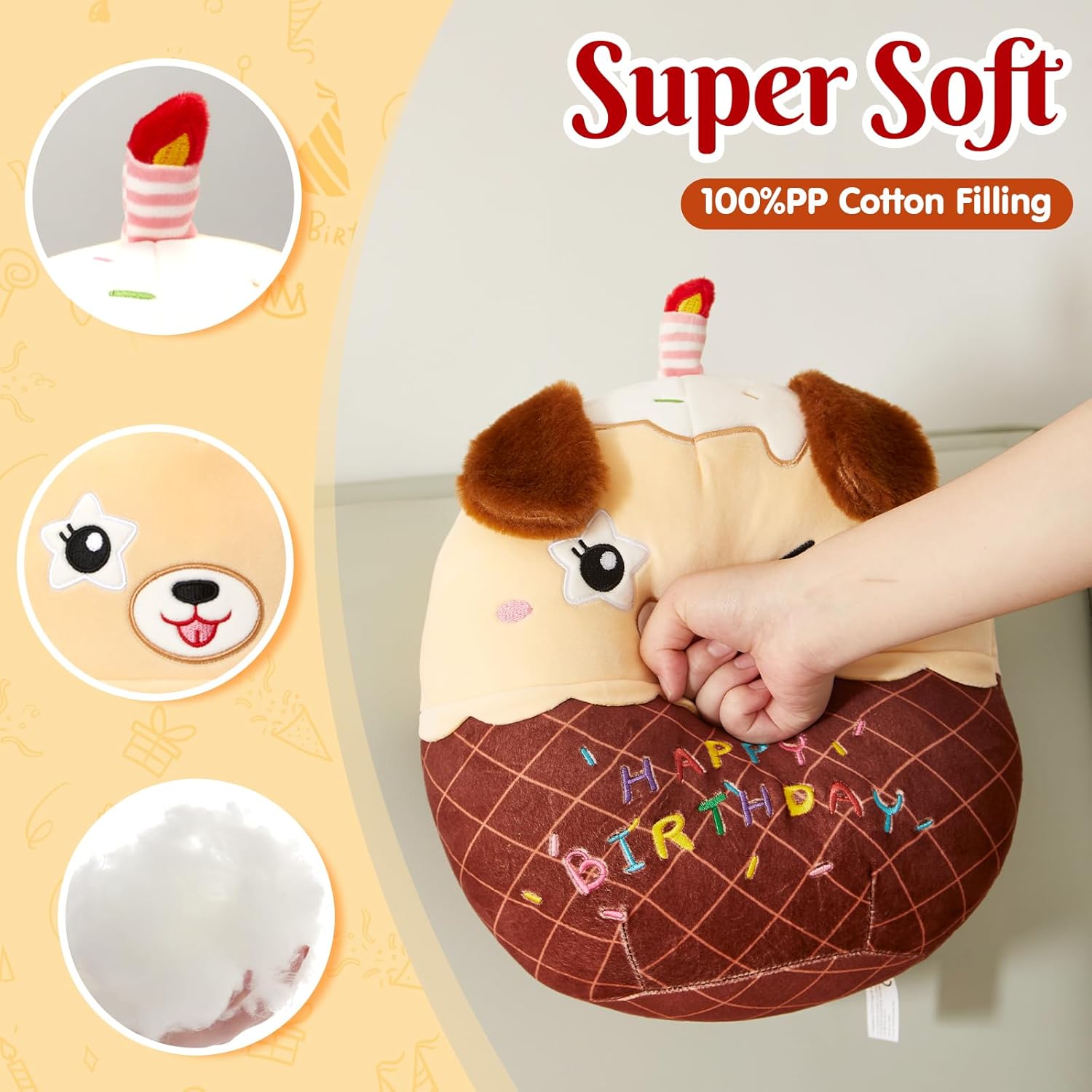 14 Birthday Dog Plush Pillow - CozyWorld