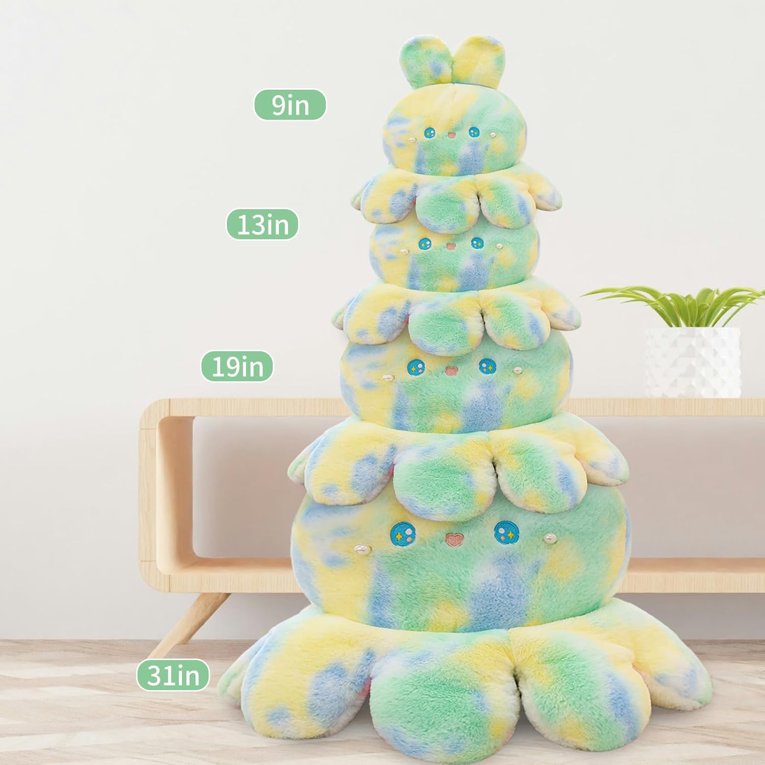 Octopus Rabbit Reversible Plushie