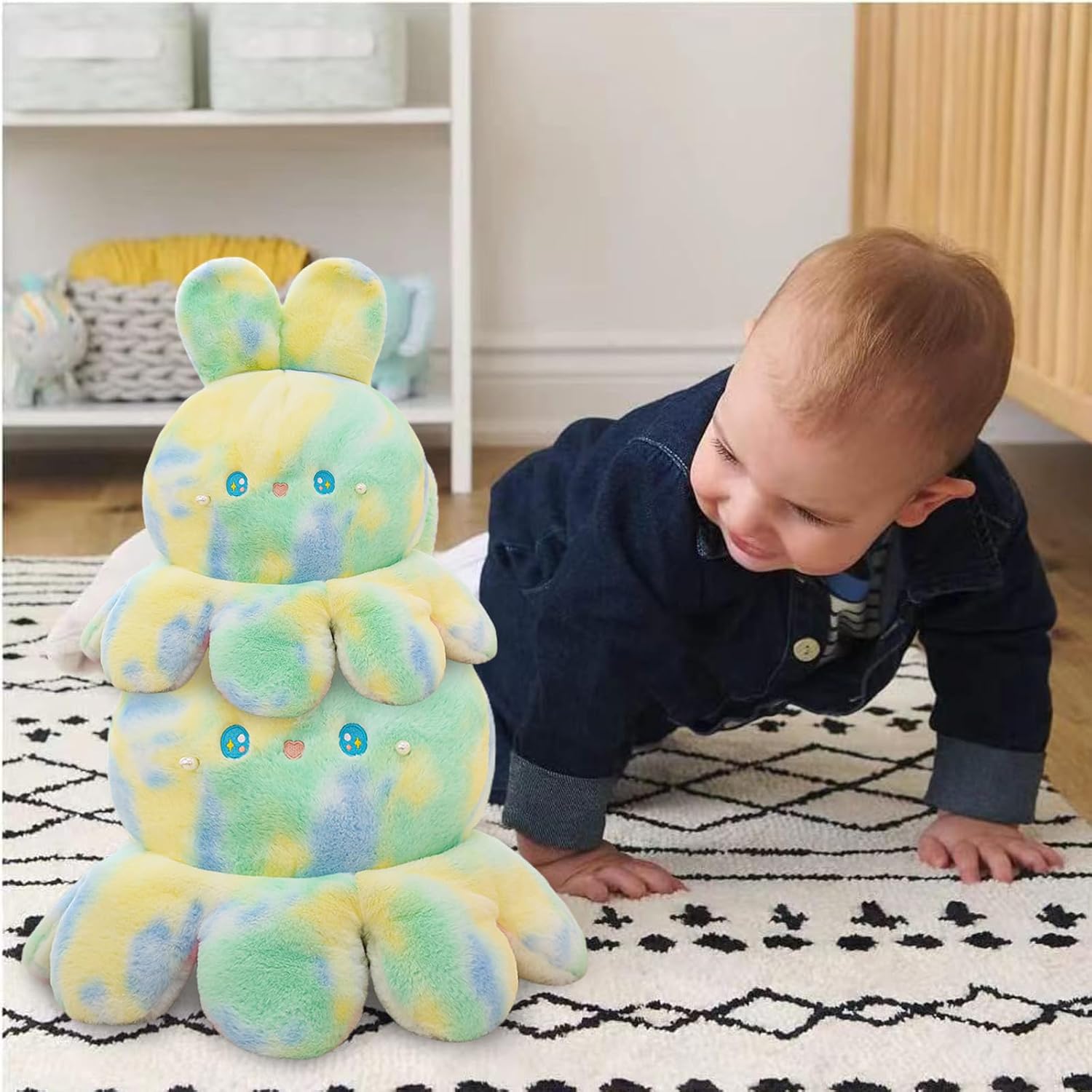 Octopus Rabbit Reversible Plushie