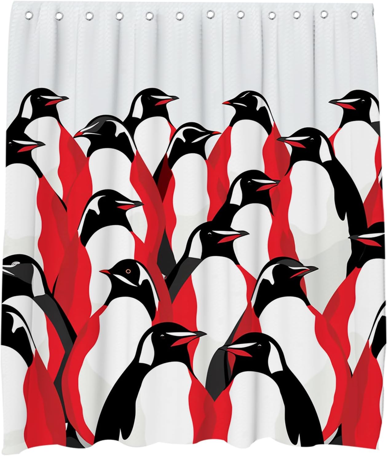 Cute Red Penguin for Kids