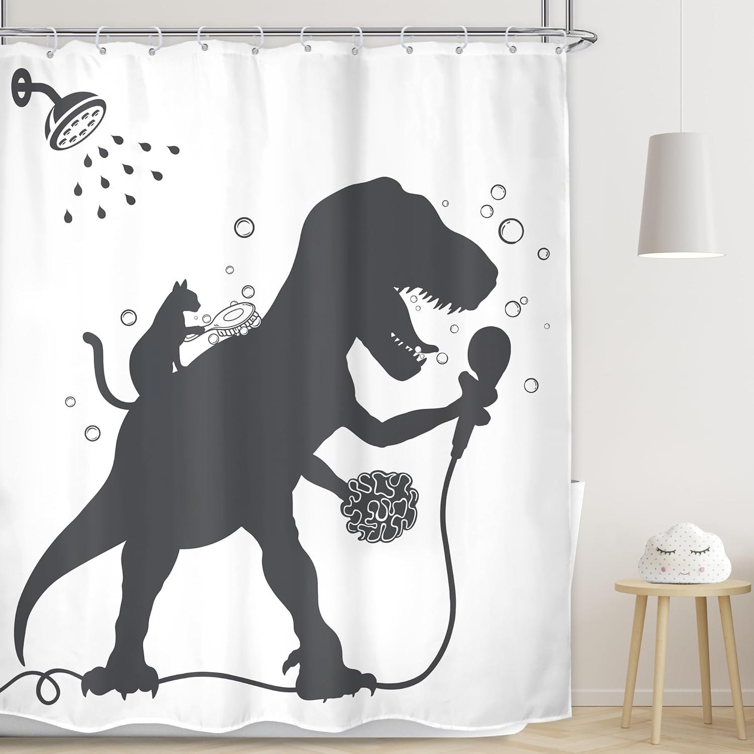 Funny Dinosaur Bath Time Removal