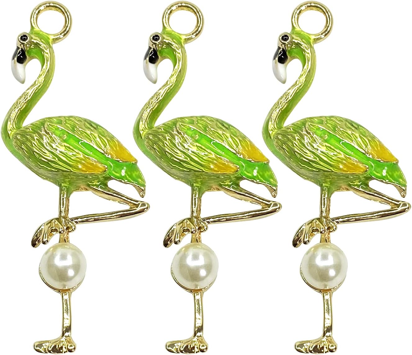 12-Piece Flamingo Showers - Rustproof Stylish