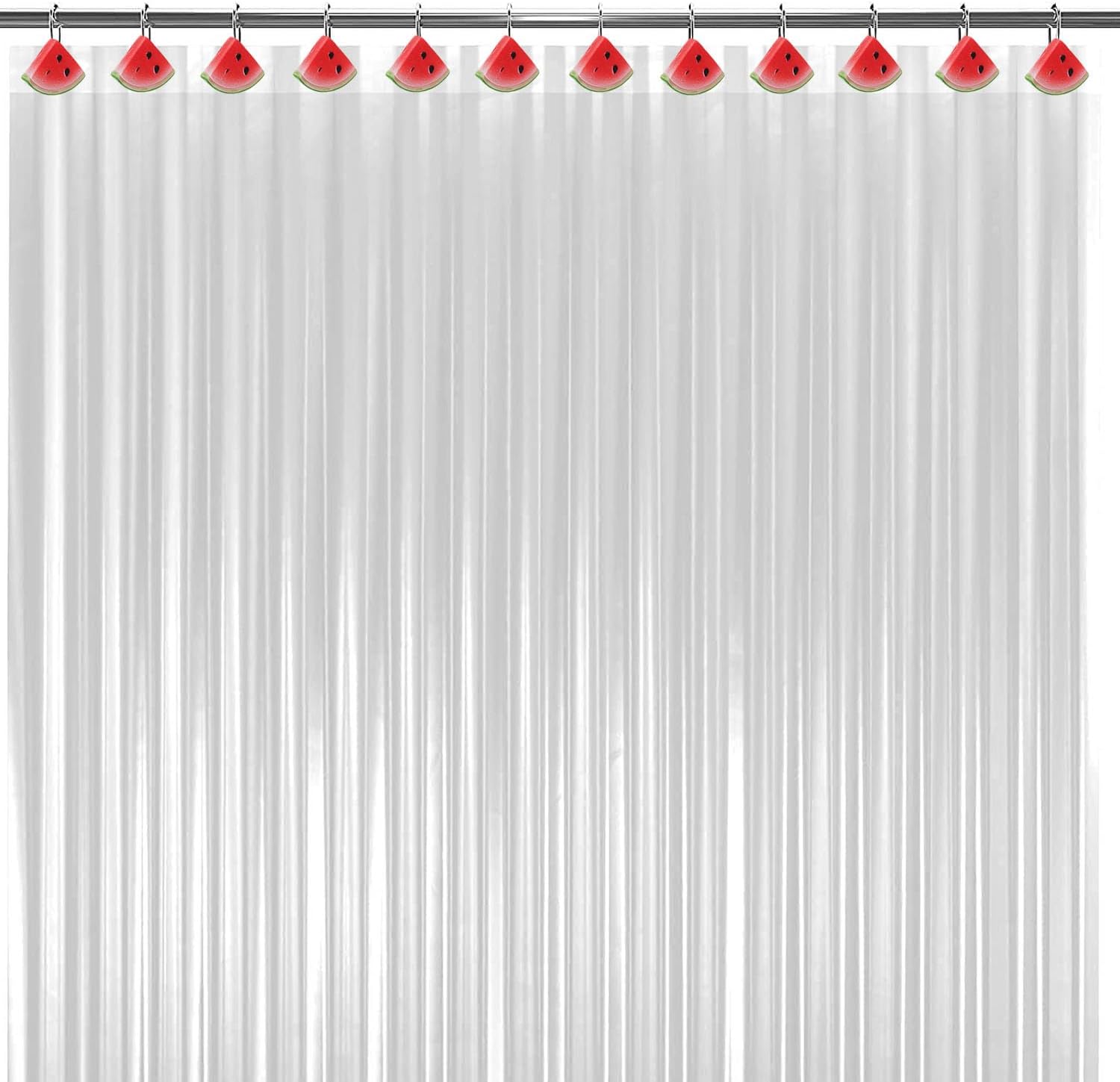 12 PCS Watermelon Shower Curtain Hooks Decorative
