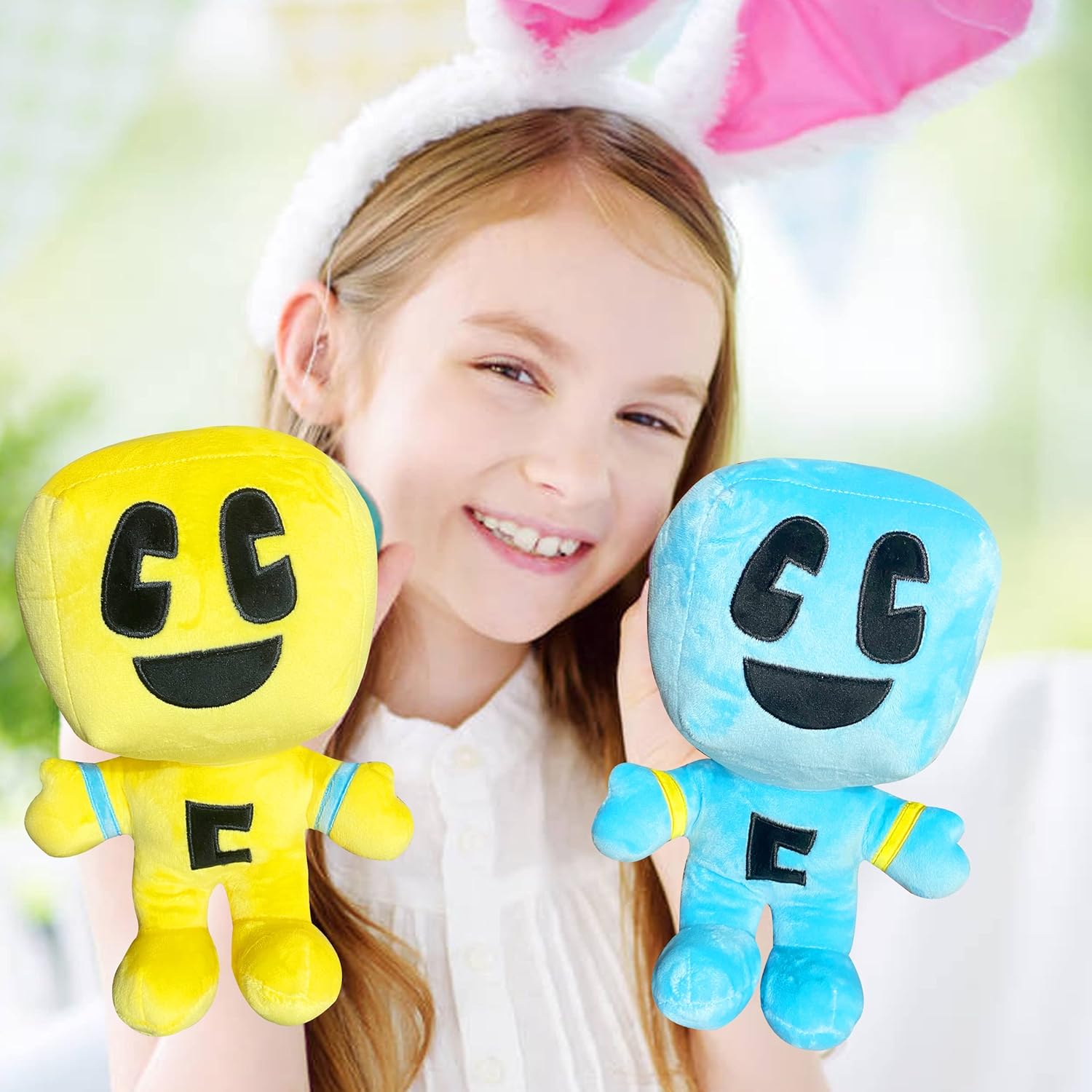 CITFIT Plush Pillow Toy for Kids Blue