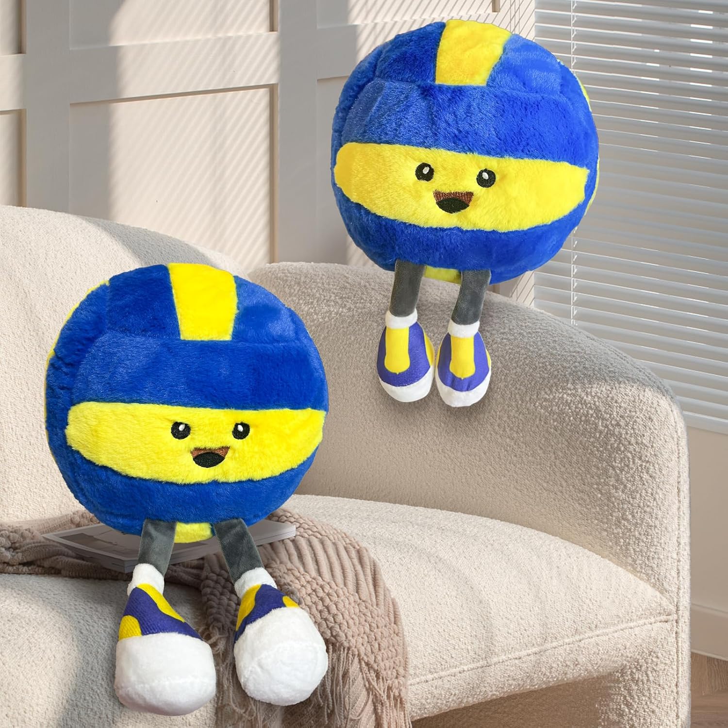 Fun Volleyball Plush Pillow