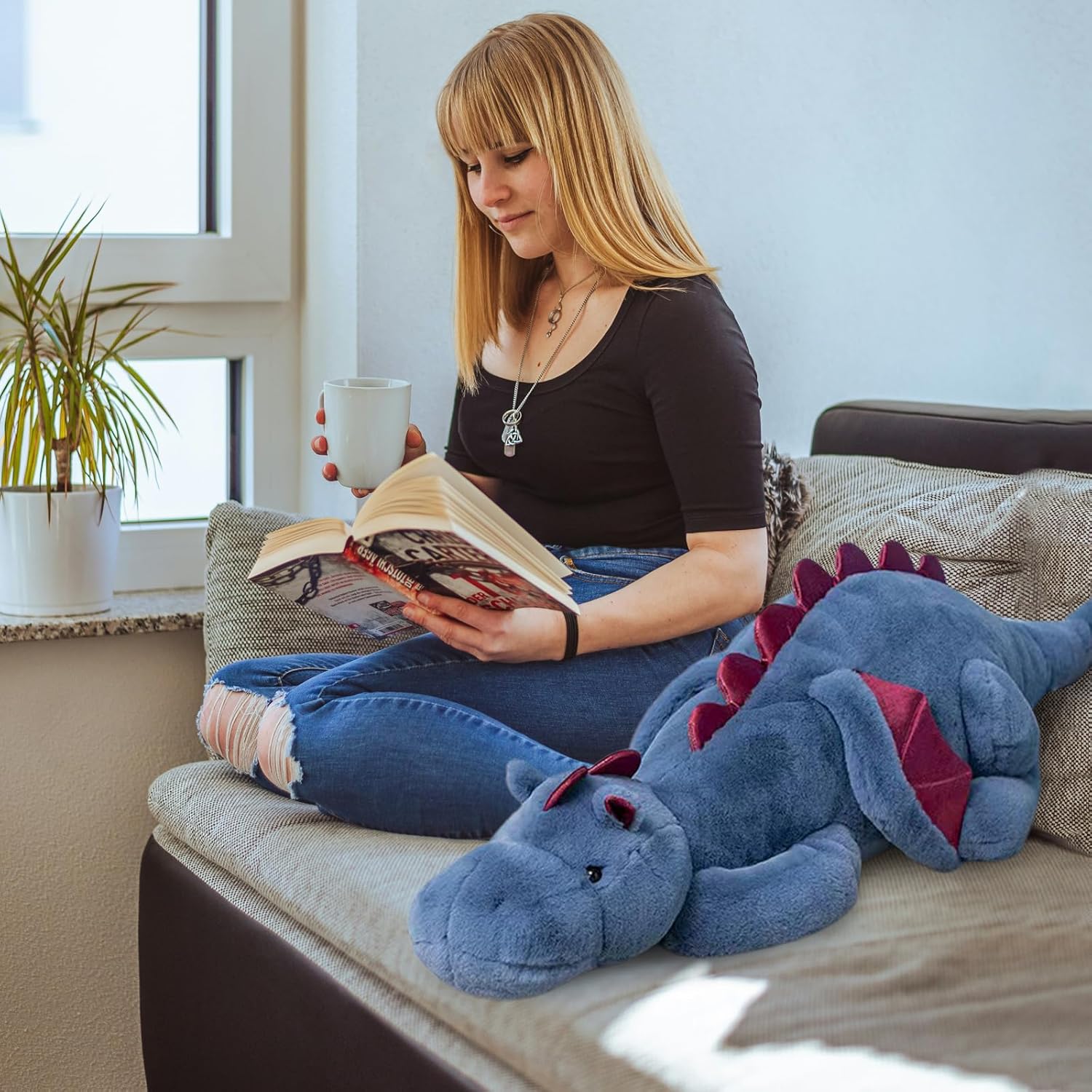 Dodhse Pterosaur Stuffed Animal with Wings