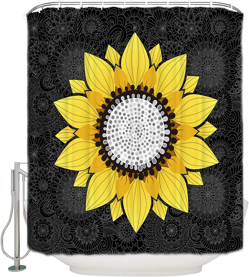 Bath Time Bliss Mandala Sunflower