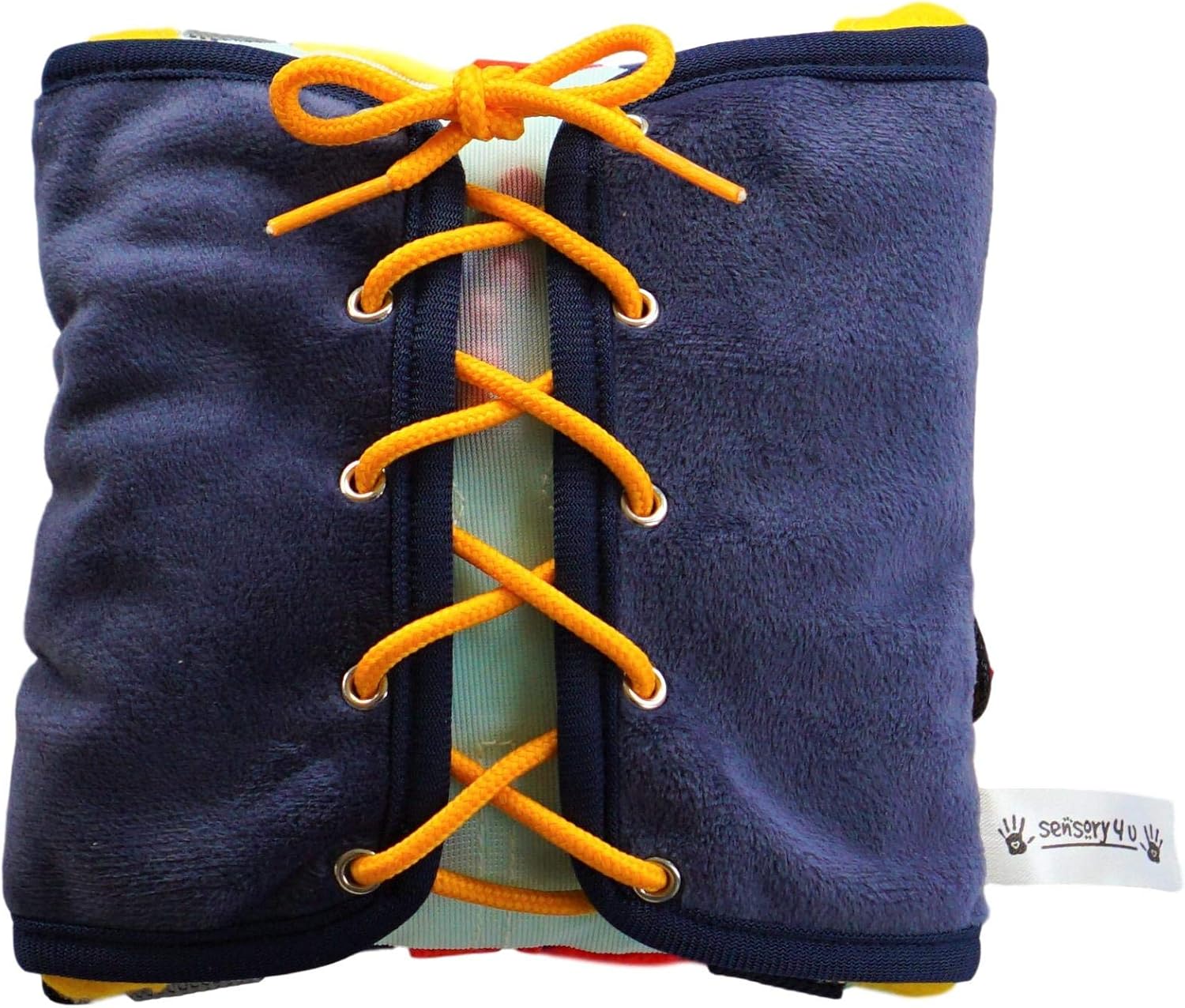 Vibrant Sensory Buckle Pillow for Kids