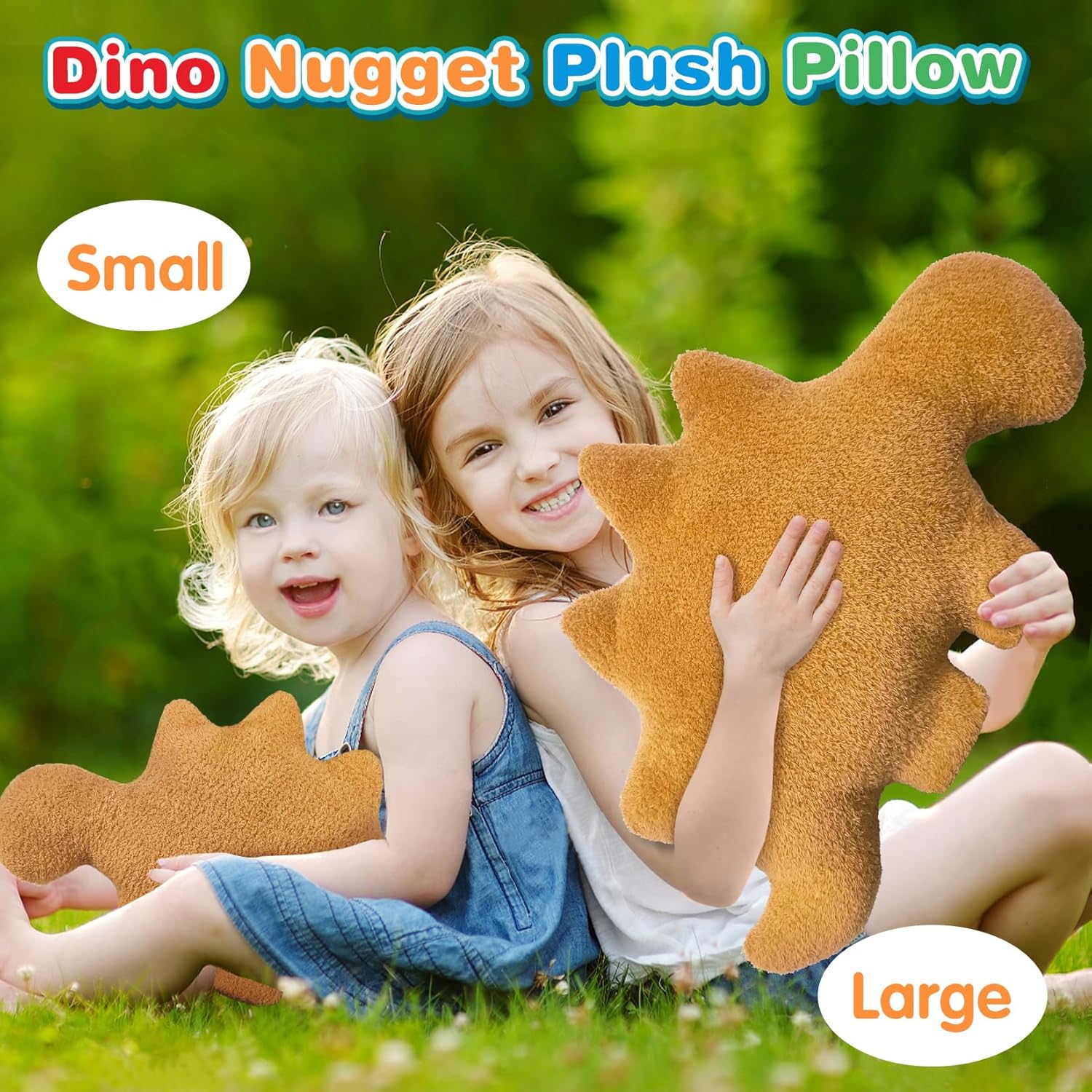 Stegosaurus Dino Nuggets Pillow