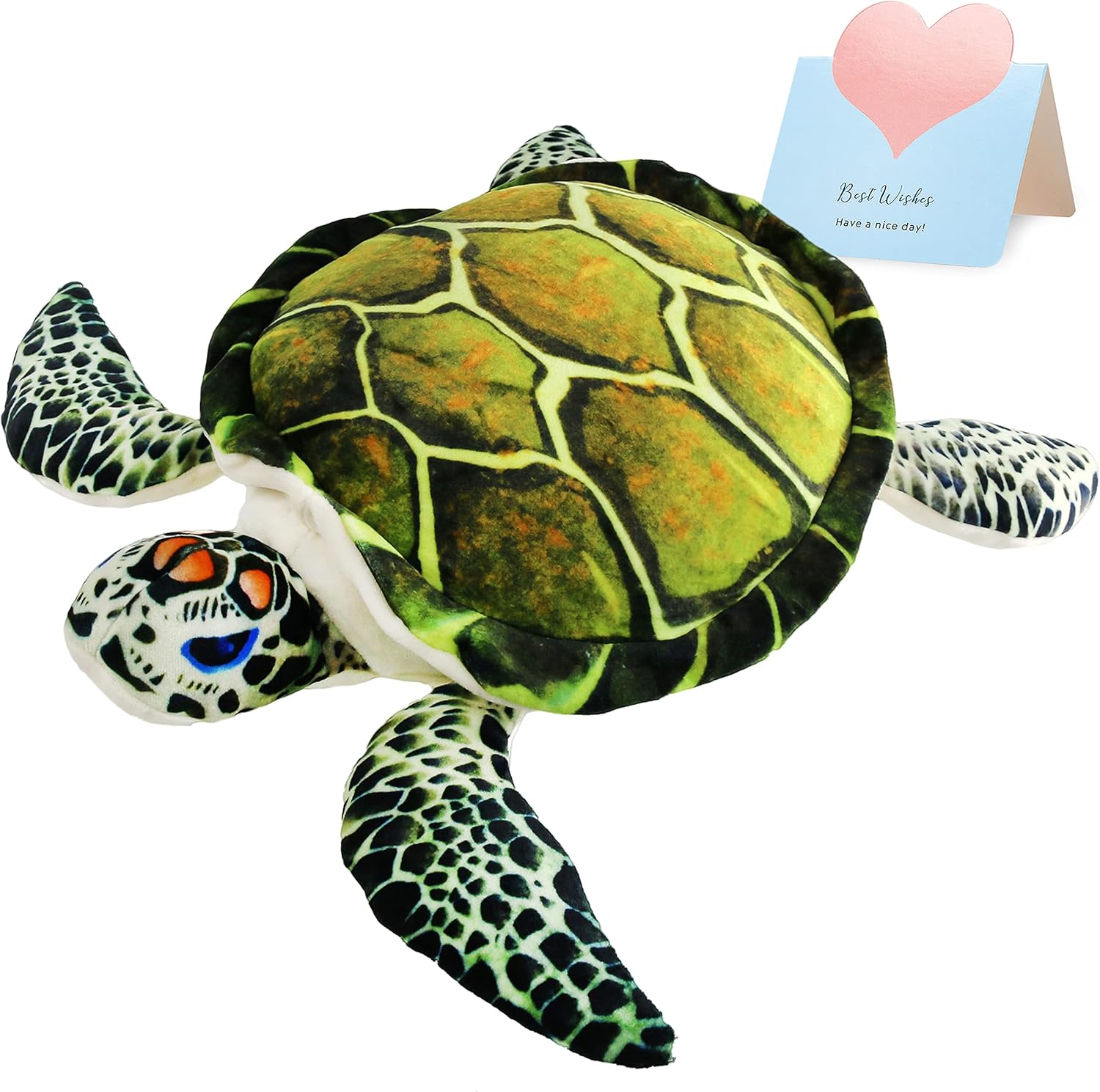 Adorable Realistic Stuffed Turtle for Kids
