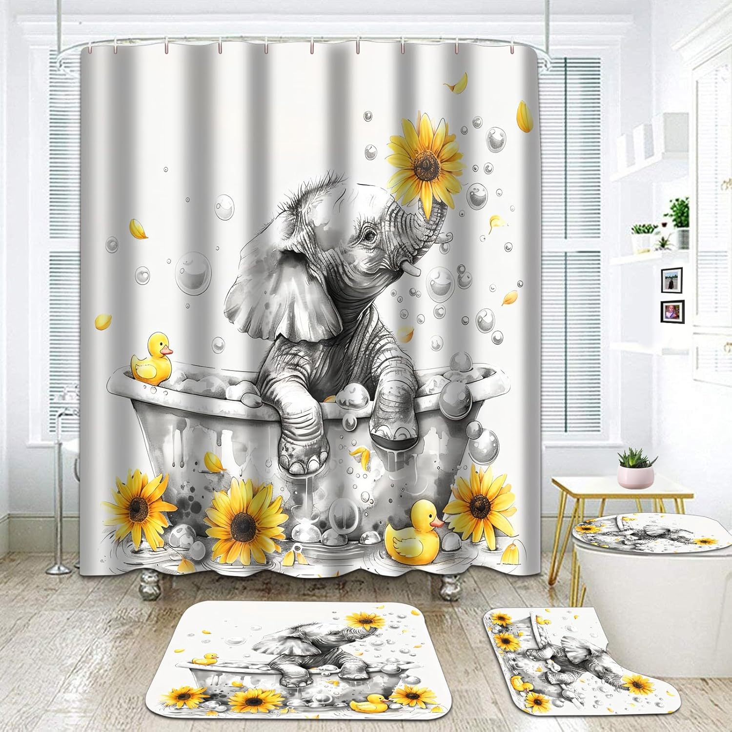 Elephant Bath Sets for Home
