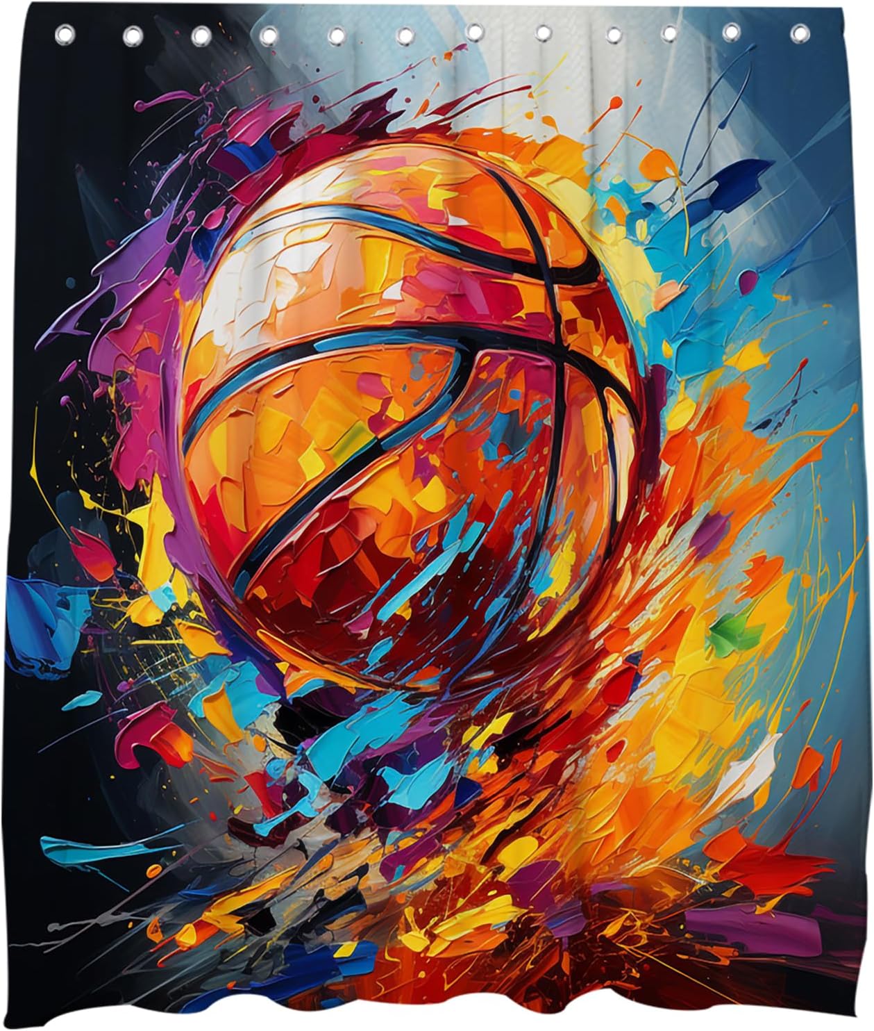 Basketball Hoop Party Unique Playful 72inx72in 72 72