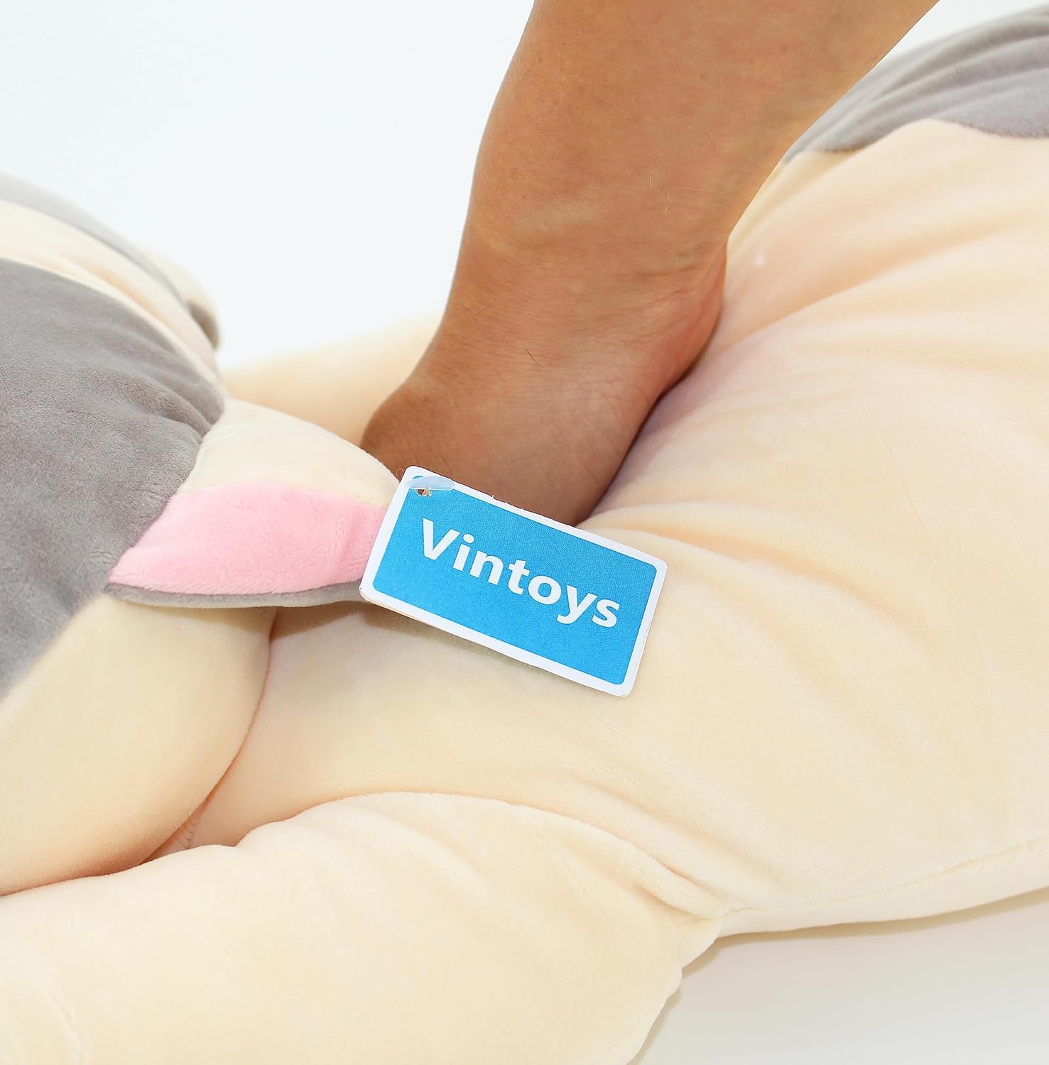 Vintoys Soft Big Cat Plush Pillow