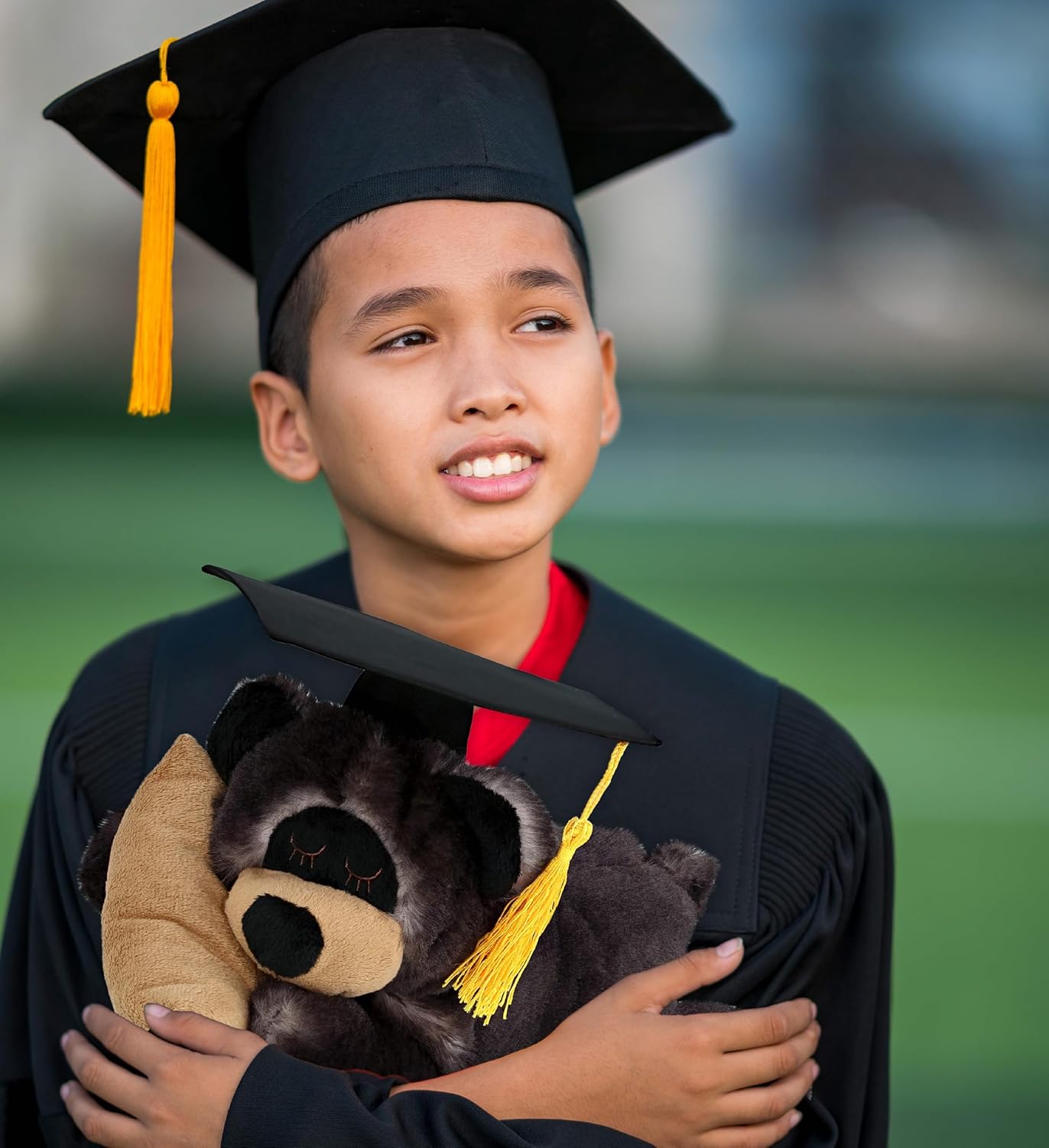 DolliBu Graduation Plush Bear with Pillow