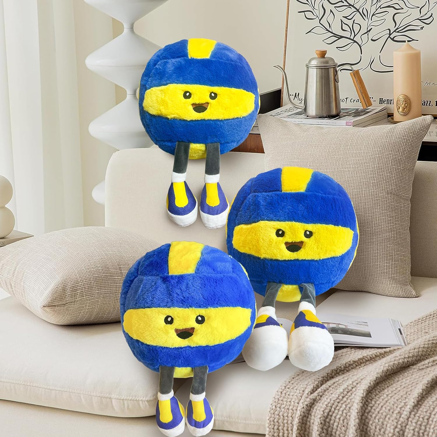 Fun Volleyball Plush Pillow