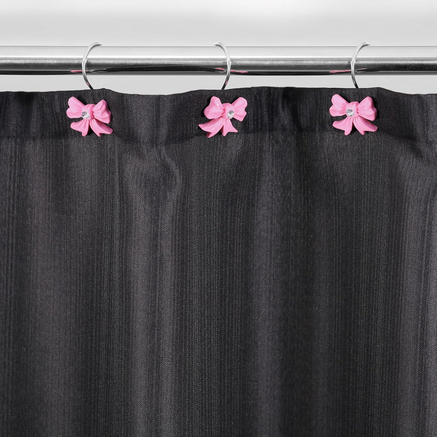 Cute Bow Knot shower curtain hooks - Popkozzi
