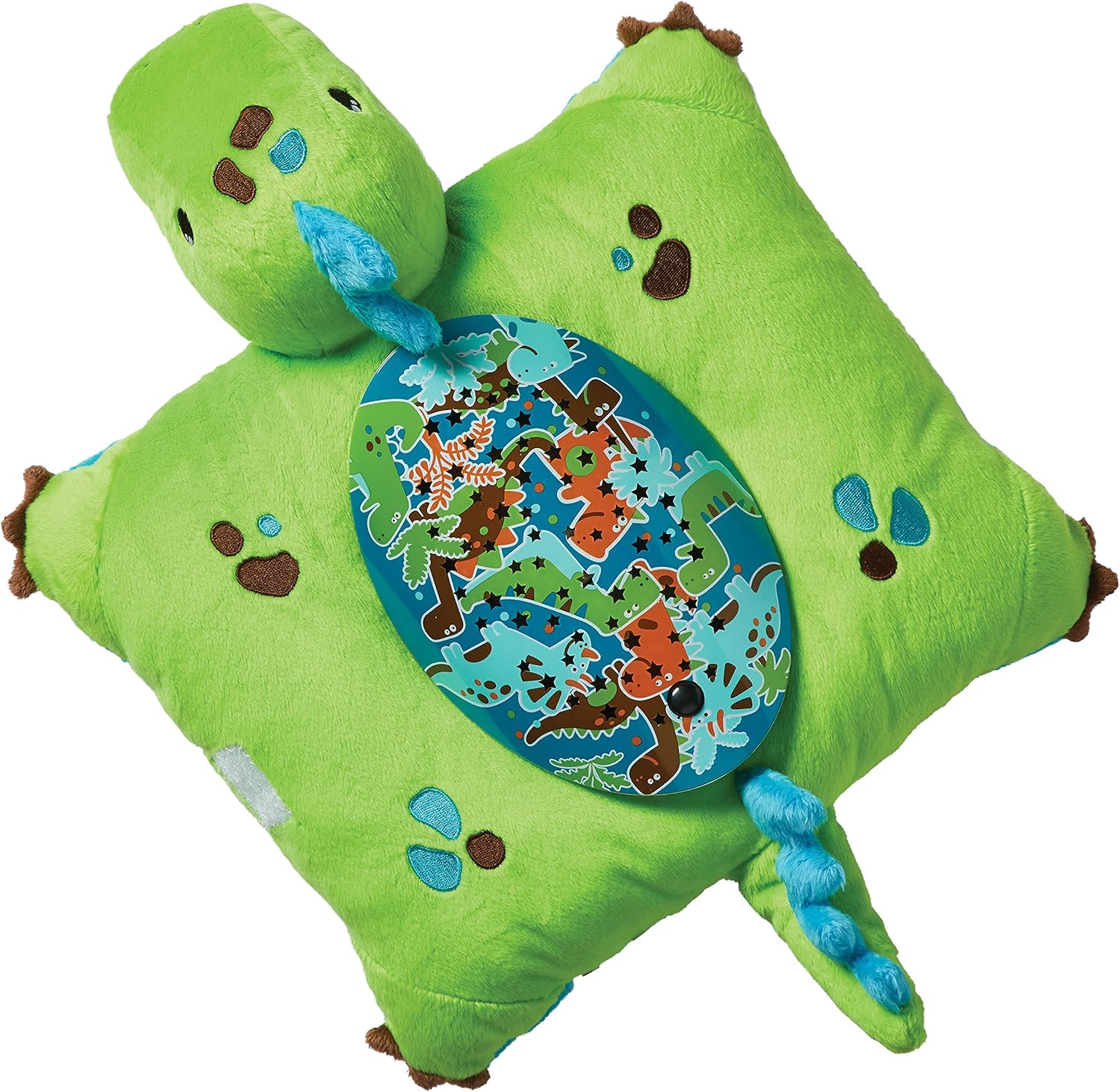 Pillow Pets Green Dinosaur Plush Night Light 1